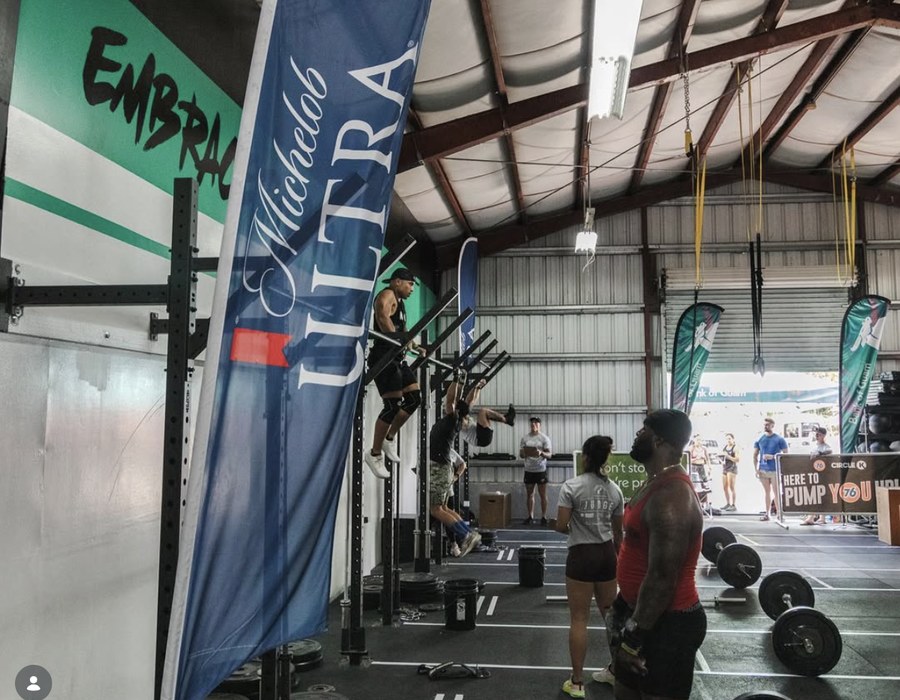 Athletes competing at a past General Fitness Competition