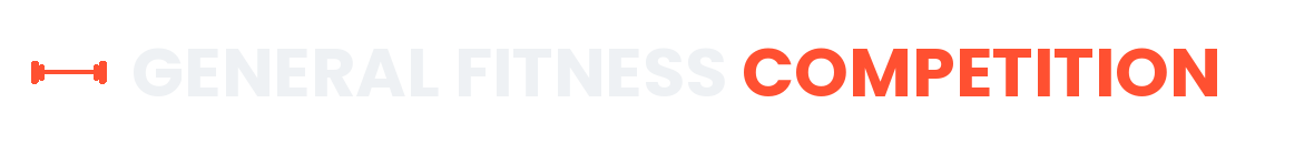 General Fitness Competition logo